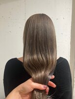 ラミ(L'ami)&nbsp;【矢後あやこ】艶髪透け感ミルクティーベージュ