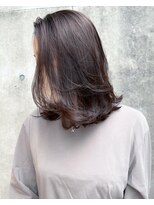 グロウバイニューヨークニューヨーク(Grow by NYNY)&nbsp;【打越】ミディアム×ダークグレージュ