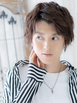 モッズヘアメン 名護大東店(mod's hair men) 女子ウケバッチリ◎ヘーゼルベージュミニウルフe名護大東