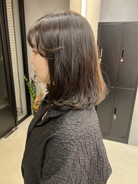 シエル(ciel) ロングボブ　ナチュラルハイライト