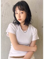 バロンフェム(baLon.fem)&nbsp;髪の毛の柔らかさが深みと透明感がかもちだすラフウェーブ女子