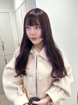 ガーデンヨコハマ(GARDEN YOKOHAMA) 姫カットイヤリングカラーロングレイヤーカットイメチェン前髪