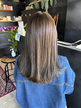 リンダイーロ(Linda Hiro) 【札幌円山】イルミナカラー/マリーン/ストレートヘア/髪質改善