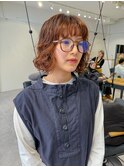 ボブプードルパーマ