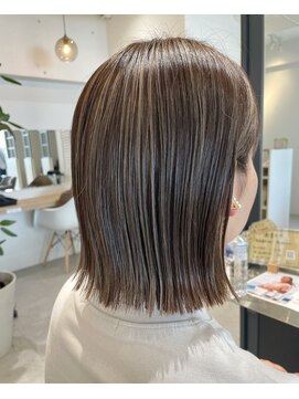 クラップス 弘明寺店(CLAPS) 切りっぱなし×ハイライトカラー