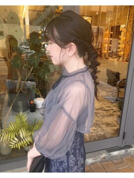 マメ(mame) ヘアセット/あみおろし/ロングヘア