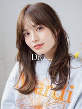 ディーオ 池袋西口店(Dio...) ブリーチなしシア―ブラウン韓国顔周り2way前髪