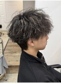 ニュアンスパーマ/スペインカール/スパイキーショート/守谷