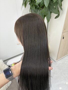 アイズ 横浜(IS) 【JUNKI指名】オリーブグレージュ/横浜/髪質改善