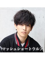 ブレイズ(BLAZE)&nbsp;黒髪マッシュショートウルフ