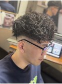 男前メンズパーマ◎ハードスペインカール【カミケン方木田】