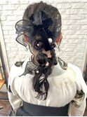 袴×ヘアアレンジ