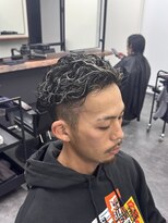 ランディ(RANDY)&nbsp;極道パーマ メッシュキャップハイライト