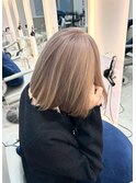 美髪＊切りっぱなしボブ＊＊髪質改善＊Zina札幌
