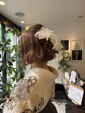アイディー ヘアメイク(iDhair&make) 卒業式hair