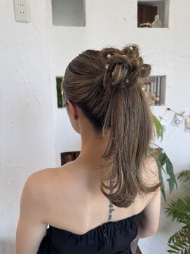 ソンリエ 青竹店(SONRiE) アップゆるふあスタイル