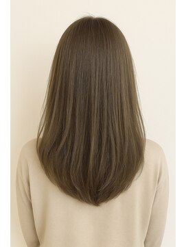 バトー バイ トリコ 船橋北口店(BATEAU by tricot) #ミディアムレイヤー×オリーブベージュ