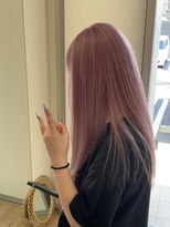 リアン(LIAN)&nbsp;ハイライトカラーミルクティーベージュケアブリーチダブルカラー