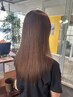【髪質改善ストレート＋カット】最高の艶髪ストレートにしたい方￥14,420～