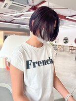 アム(am)&nbsp;ブリーチなしダブルカラー/ダークカラー/デザインカット