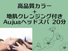 【￥550OFF♪】高品質カラー＋Aujuaヘッドスパ＋地肌クレンジング付20分コース