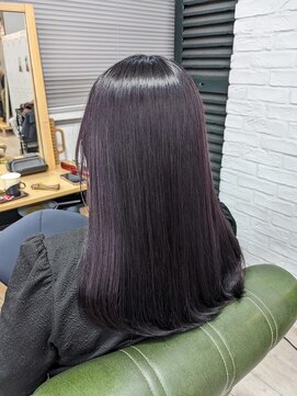 パラッチ 豊中店(Palacchi) ディープパープル×アプトグロス大人可愛い20代30代40代50代