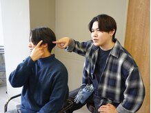 男同士だからこそ、細かいニュアンスを伝えやすい！！女性の目を気にせず希望や悩みを相談できる◎