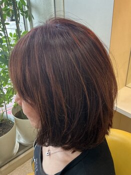 【相生山/徳重/駐車場◎】カット+カラー6050円～♪軽やかだけどしっかり染まるカラーはお任せ下さい◎
