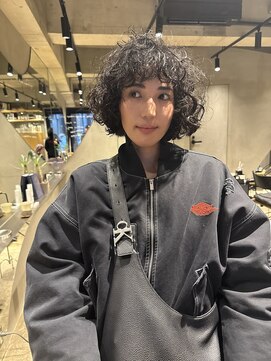 ビビト(bibito) bibito ネオソバージュ パーマボブ ボリュームアップヘア