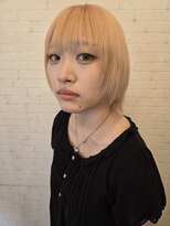 クラス(CLASS)&nbsp;20代30代◎ミディアムウルフ×ハイトーンカラー