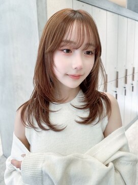 ロンドクレール 川崎(Lond clair) グレーブラウン/ミディアムレイヤー/ダークアッシュ/川崎103