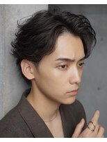 フィフス 仙台(fifth) アクティブショートルーズショートフェザーパーマセンターパート