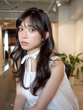 エルフレームバイワンラヴェスト(L'FLAME by one Lovest) 顔周りレイヤー/ダブルカラー/髪質改善/ケアブリーチ長野駅◆