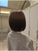 ぱっつんボブ