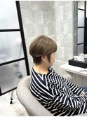 白髪ぼかし/脱白髪染め/脱白髪染めハイライト/透明感