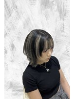 円(en)&nbsp;ハイコントラストボブ/ラインカラー／八幡／本八幡