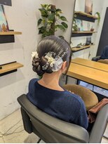 エイト 藤沢店(EIGHT fujisawa) 卒業式ヘアセット【藤沢/アップスタイル/リボンカチモリ】
