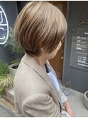40代50代/大人可愛いショート/丸みショート/uiic umeda白井舞美