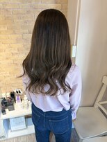 ブレス ヘアー clara店(Bless HAIR)&nbsp;10代/20代/ロングレイヤー/くすみベージュ/インスタ人気
