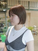 ディッセンバー 伊勢崎(December)&nbsp;レイヤーカット/グレージュ/レイヤーボブ/ミルクティーベージュ