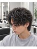 【メンズ】Men'sカット＋ニュアンスパーマ ￥14300