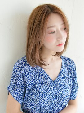リリアン 青山(relian) センターパートでおでこ出しスタイル☆relian青山