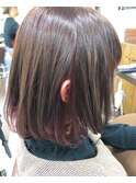 ☆インナーカラーパープル☆ ブランシェ小牧 具志