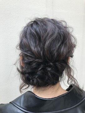 アンフィドットドゥルドゥ(AnFye.dueldo) 【AnFye.dueldo】ボブアレンジ+パーティーヘアー