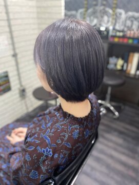 ミミック (mimic) ash gray short hair　TRICKstyle！