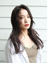 グランデュール 焼津店(GRANDEUR)&nbsp;【GRANDEUR焼津店】セミロング×ゆるっとコテ巻き