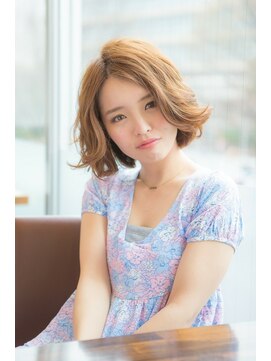 アリシアヘアー(ARISHIA hair) 【ARISHIA hair 那珂】無造作 カール フェミニンボブ ♪