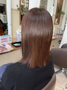 コアフィールフィス(COIFFURE fils) 《見附 今町》M3D セミロング