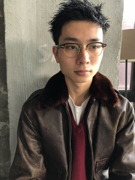 アンバー(AMBER) メンズメンズスパイキーショート*