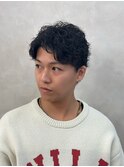 メンズショートパーマ
